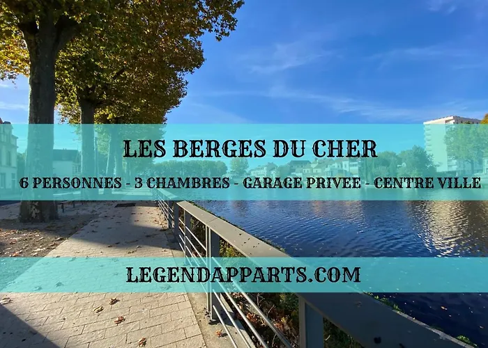 Les Berges Du Cher # Centre Ville # Parking Privee